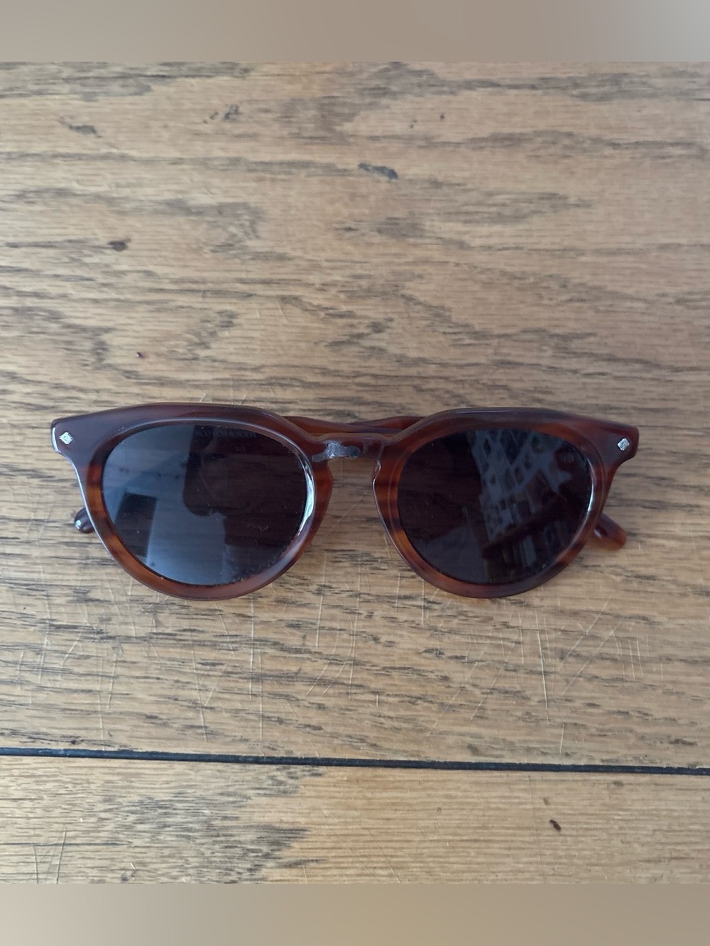 Scotch & Soda Tortoiseshell Sunglasses with Dark Lenses